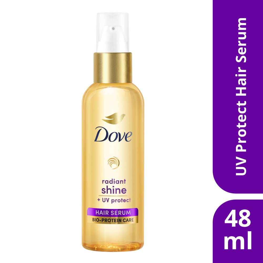 Dove  radiant shine + UV protect  Hair serum 48 ml