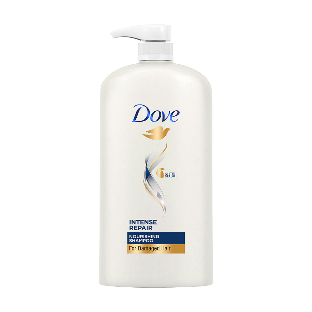 Dove Intense Repair Shampoo 1L, Hair Mask 300ml & Deeply Nourishing Body Wash 800ml (Combo Pack)