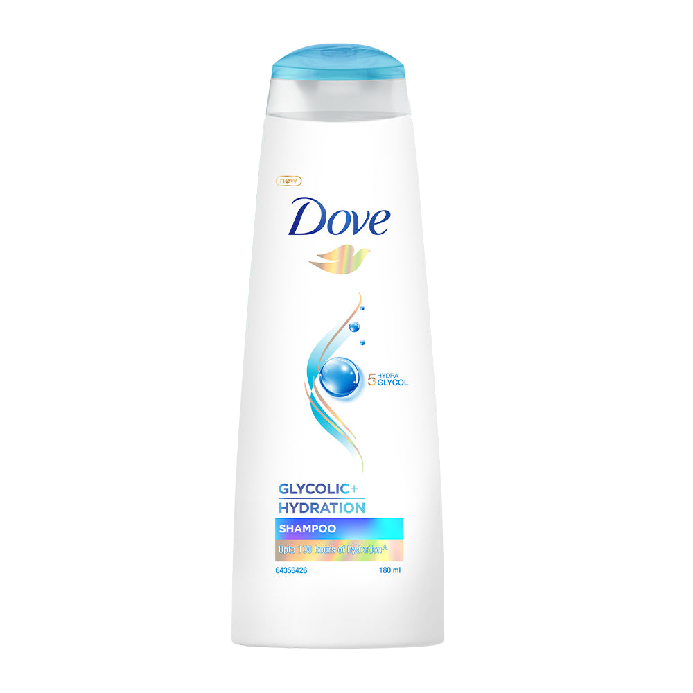 Dove Glycolic Hydration Shampoo - 180ml
