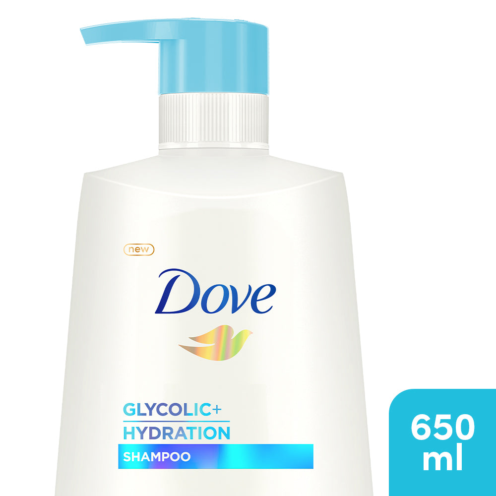 Dove Glycolic Hydration XL Shampoo - 650ml