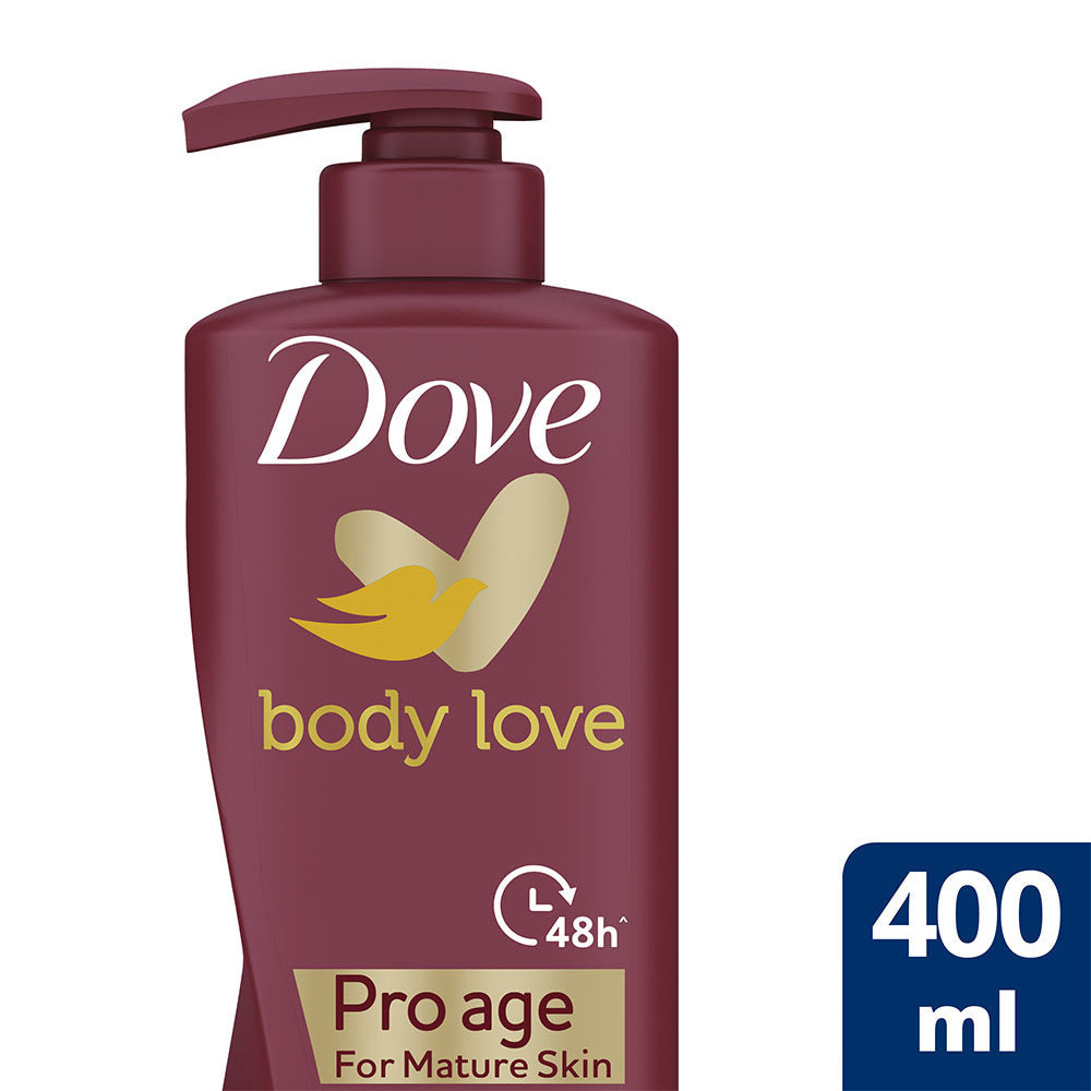 Body Love Pro Age Body Lotion for Mature Skin, Paraben Free 400ml