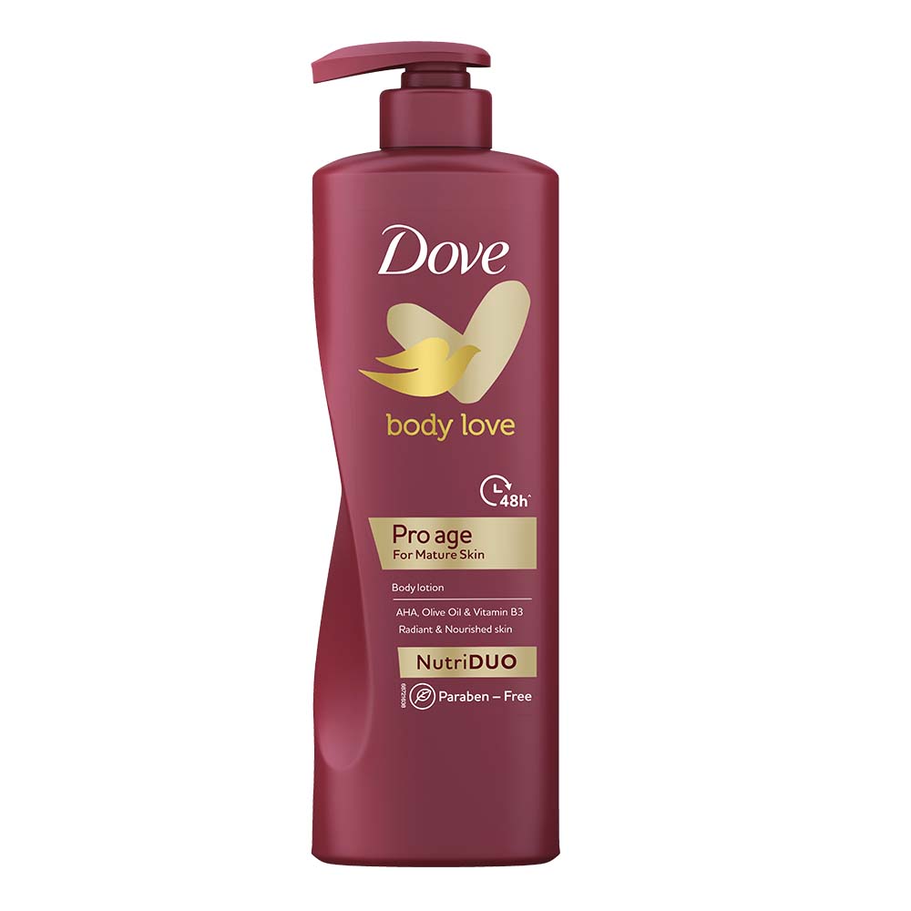 Body Love Pro Age Body Lotion for Mature Skin, Paraben Free 400ml