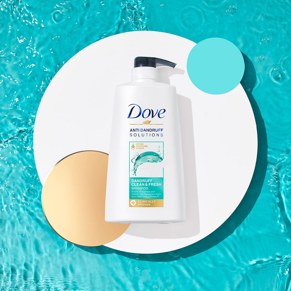 Dove Dandruff Clean & Fresh Shampoo, 650ml