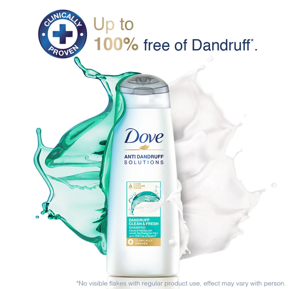 Dove Dandruff Clean & Fresh Shampoo, 650ml