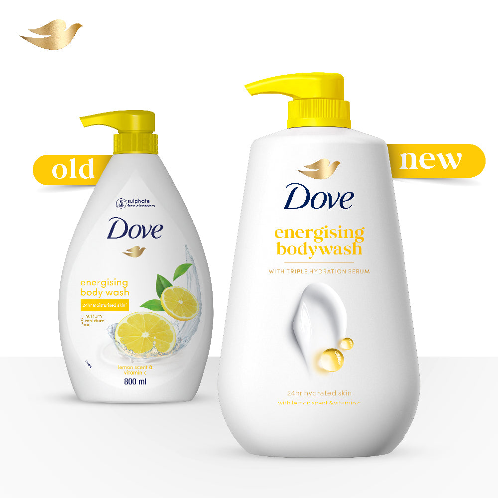 Dove Energising Bodywash (825ML)