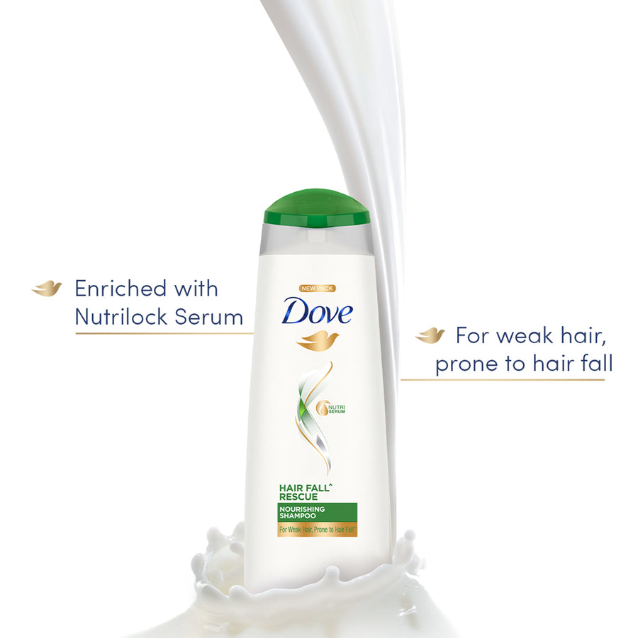 Dove Hair fall Rescue Shampoo 650ml & Conditioner 175ml (Combo Pack)