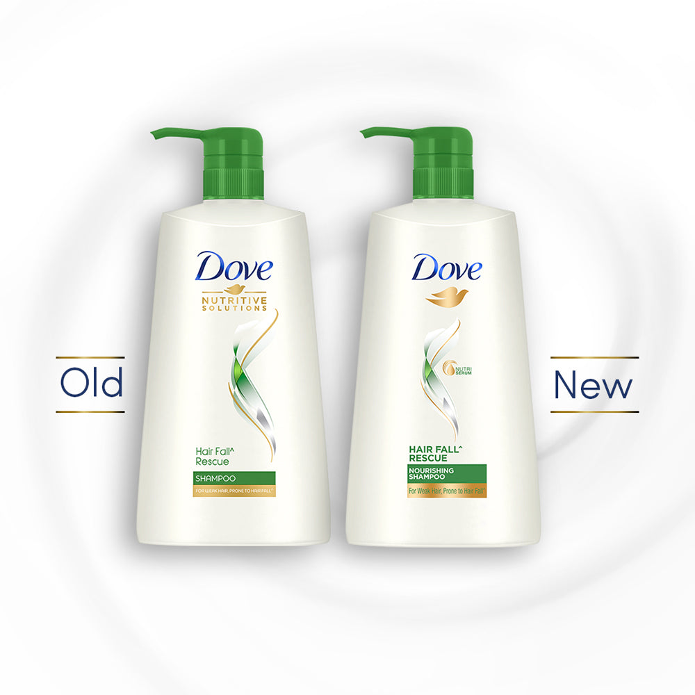 Dove Hair fall Rescue Shampoo 650ml & Conditioner 175ml (Combo Pack)