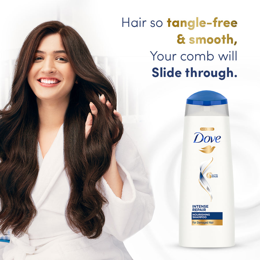 Dove Intense Repair Shampoo 1L, Conditioner 335ml & Hair Mask 300ml (Combo Pack)