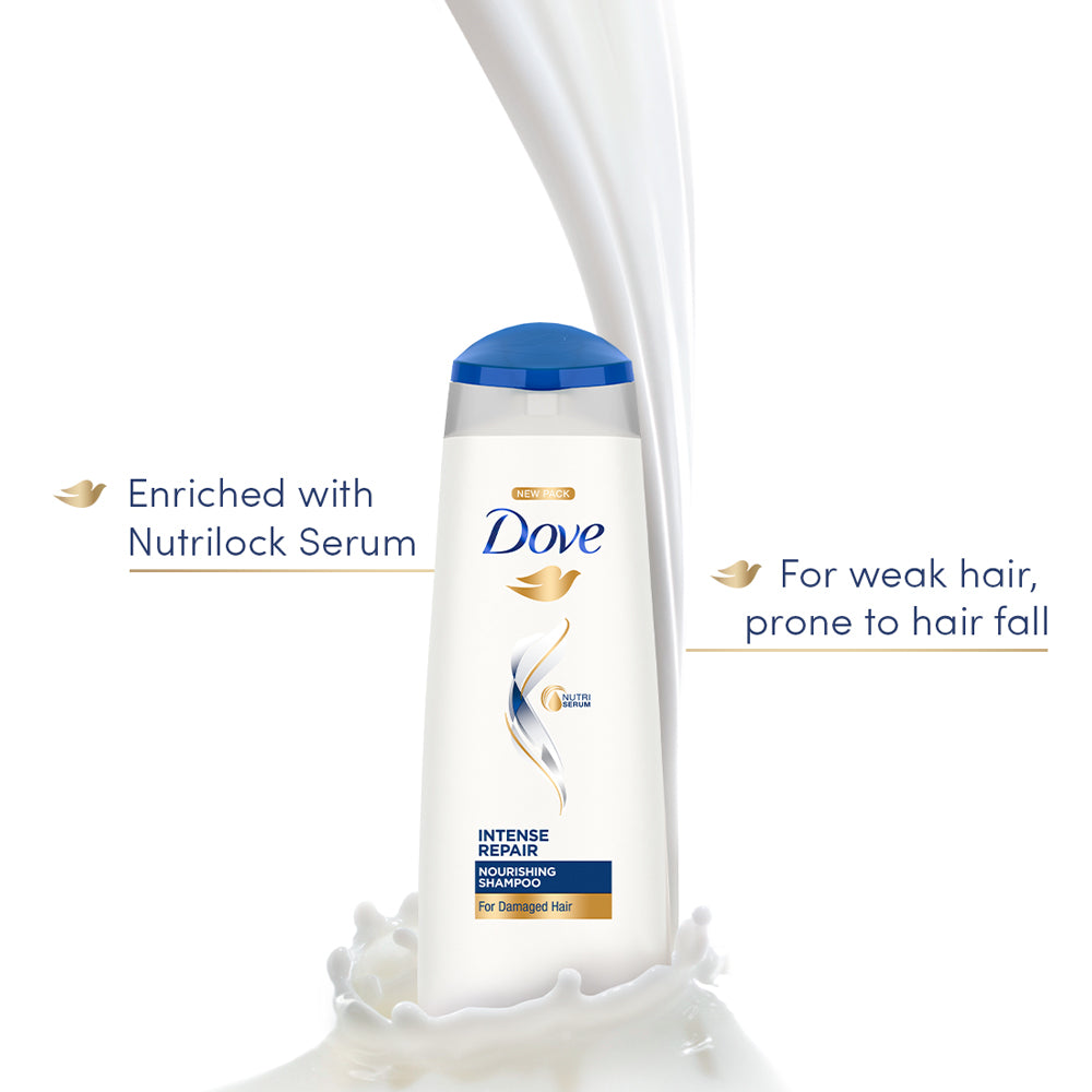 Dove Intense Repair Shampoo 1L, Conditioner 335ml & Cream Beauty Bar 125g (Buy 4 Get 1 Free)