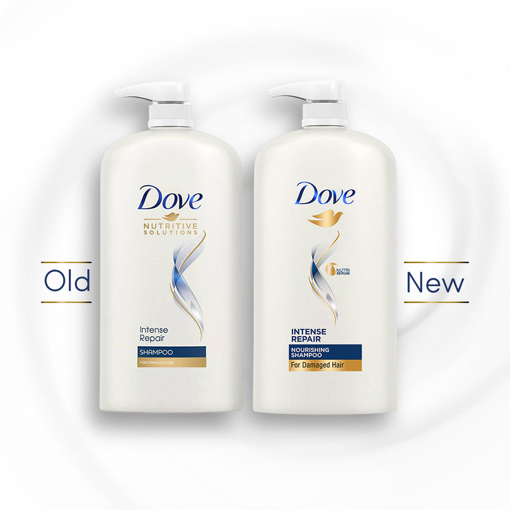 Dove Intense Repair Shampoo 1L, Conditioner 335ml & Cream Beauty Bar 125g (Buy 4 Get 1 Free)