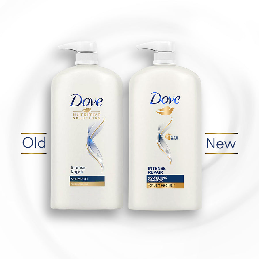 Dove Intense Repair Shampoo 1L, Conditioner 335ml & Deeply Nourishing Body Wash 800ml (Combo Pack)