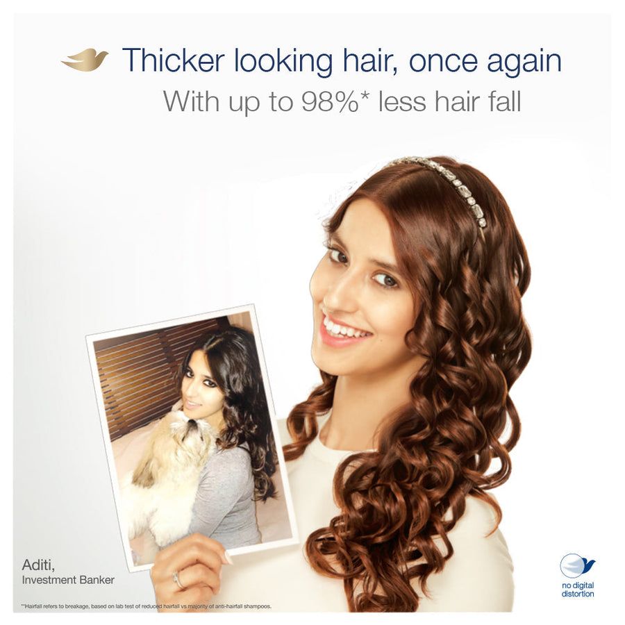 Dove Hair Fall Routine Dove Hair Fall Rescue Shampoo 1L & Conditioner 175ml (Combo Pack)