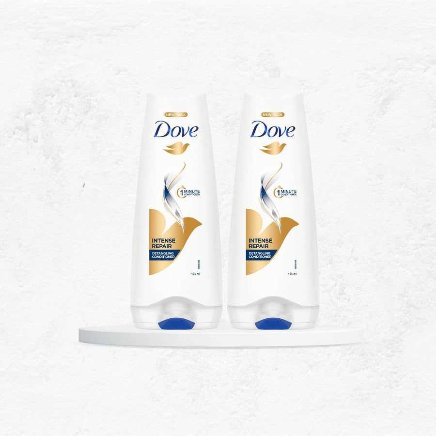 Dove Intense Repair Conditioner 175ml (Pack of 2)