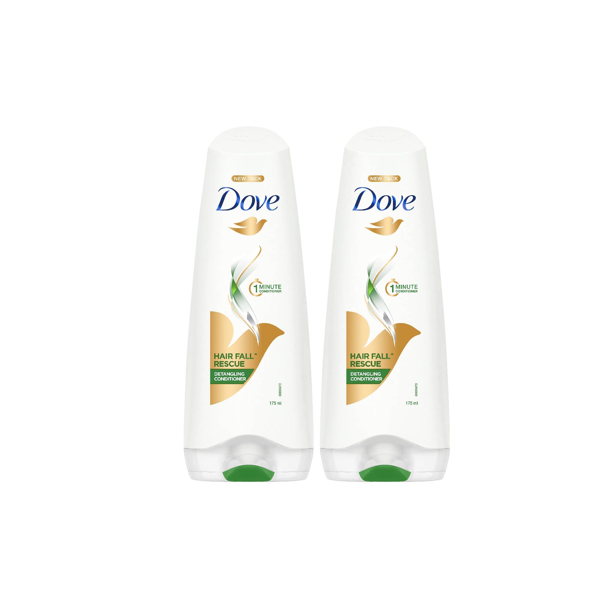 Dove Hair Fall Rescue Conditioner 175ml (Pack of 2)