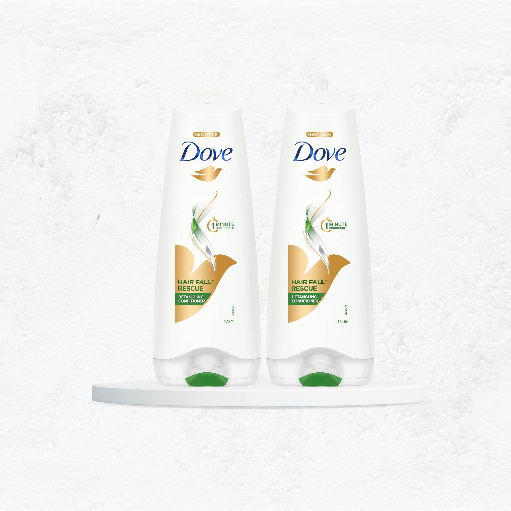 Dove Hair Fall Rescue Conditioner 175ml (Pack of 2)