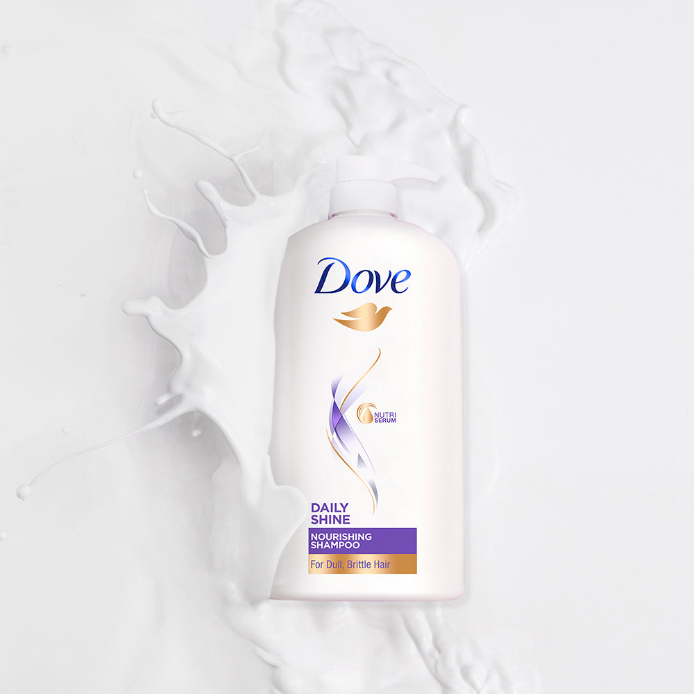Dove Daily Shine Shampoo 1L & Conditioner 335ml(Combo Pack)