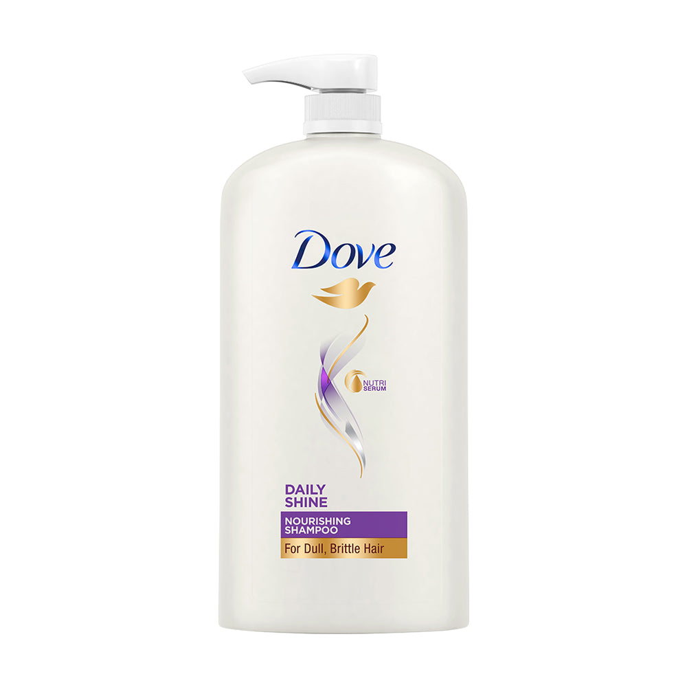 Dove Daily Shine Shampoo 1L & Conditioner 335ml(Combo Pack)