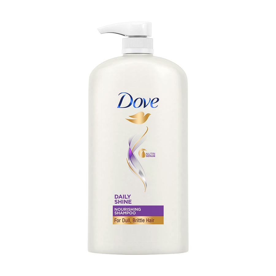 Dove Daily Shine Shampoo 1L & Conditioner 335ml(Combo Pack)