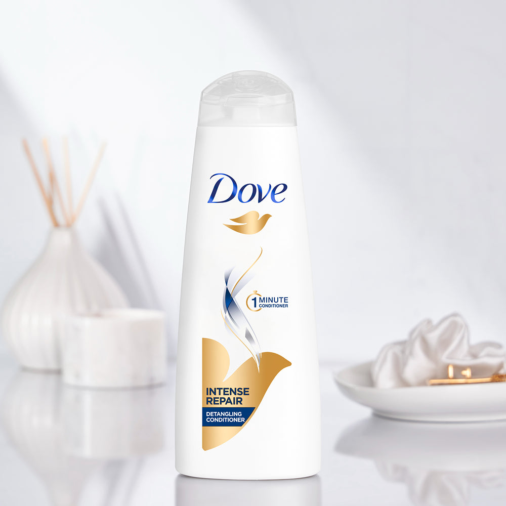 Dove Intense Repair Shampoo 1L, Conditioner 335ml & Cream Beauty Bar 125g (Buy 4 Get 1 Free)