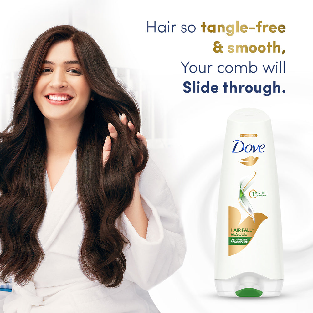 Dove Hair Fall Rescue Shampoo 1L & Conditioner 335ml (Combo Pack)
