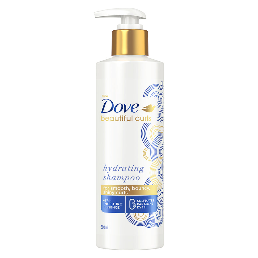 Dove Beautiful Curls Shampoo 380ml & Conditioner 380ml (Combo Pack)