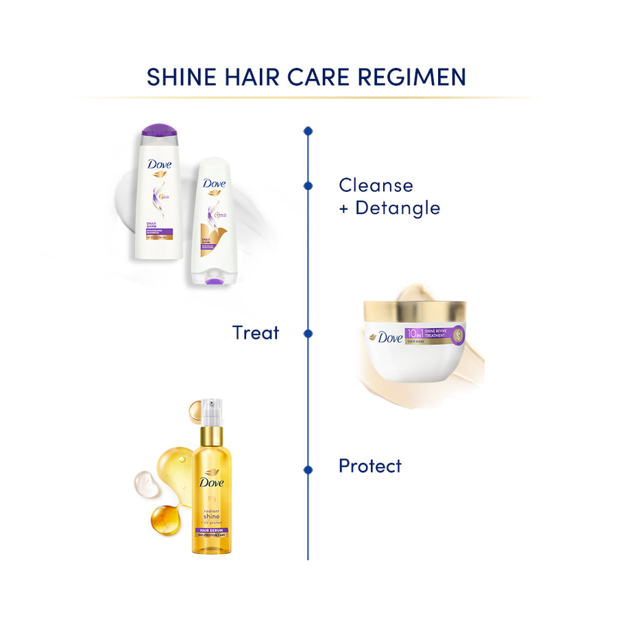 Dove radiant shine + UV protect  Hair serum 100 ml