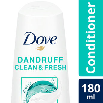 Dove Dandruff Clean & Fresh Shampoo 650ml & Conditioner 175ml (Combo Pack)