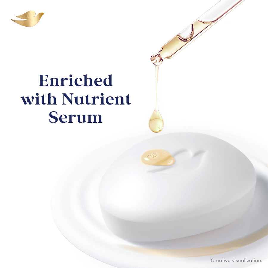 Dove Serum Bar with Nutrient Serum | 625g (125g x 5)