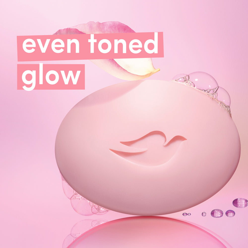 Dove Pink Beauty Bathing Bar - For Even Toned Glow | 5x125g