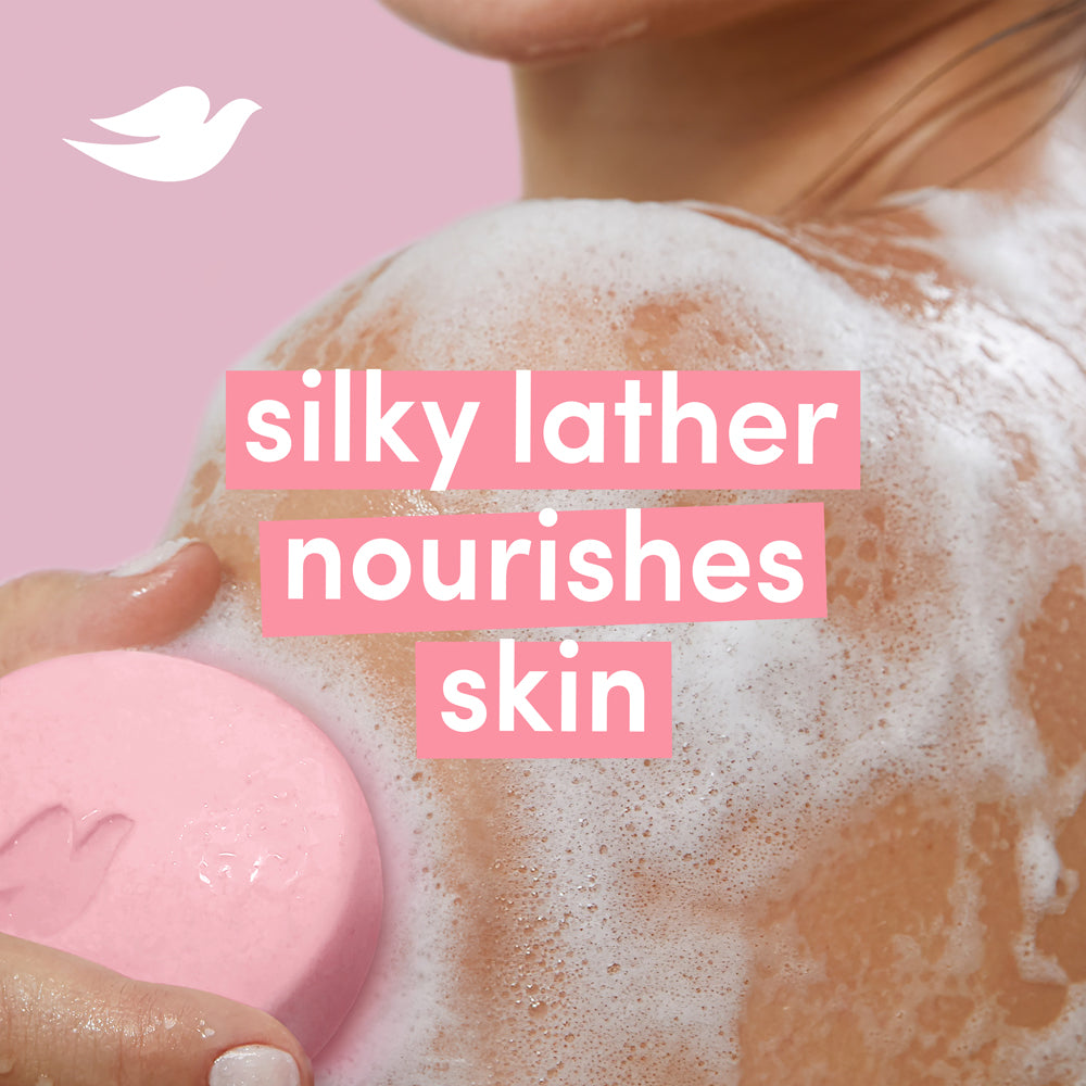 Dove Pink Beauty Bathing Bar - For Even Toned Glow | 5x125g