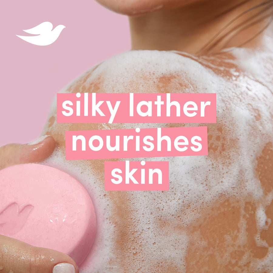 Dove Pink Beauty Bathing Bar - For Even Toned Glow | 5x125g