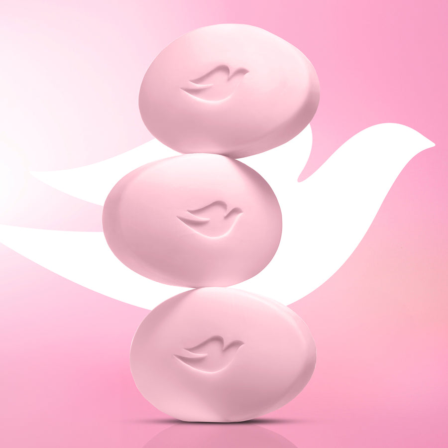 Dove Pink Beauty Bathing Bar - For Even Toned Glow | 5x125g