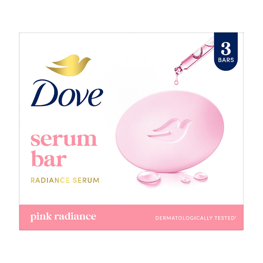 Dove Serum Bar with Radiance Serum | 375g (125g x 3)
