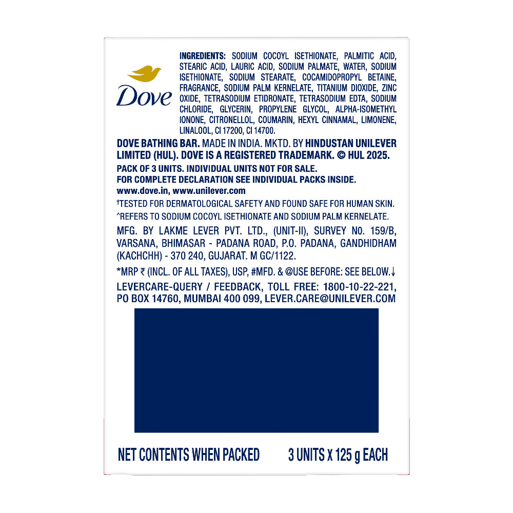 Dove Serum Bar with Radiance Serum | 375g (125g x 3)