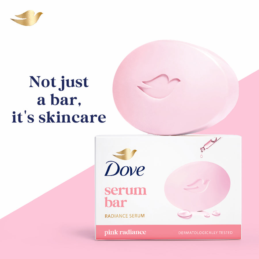 Dove Serum Bar with Radiance Serum | 375g (125g x 3)