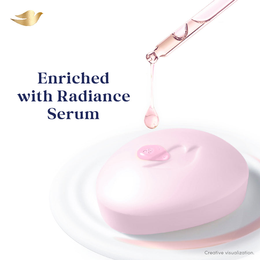 Dove Serum Bar with Radiance Serum | 375g (125g x 3)