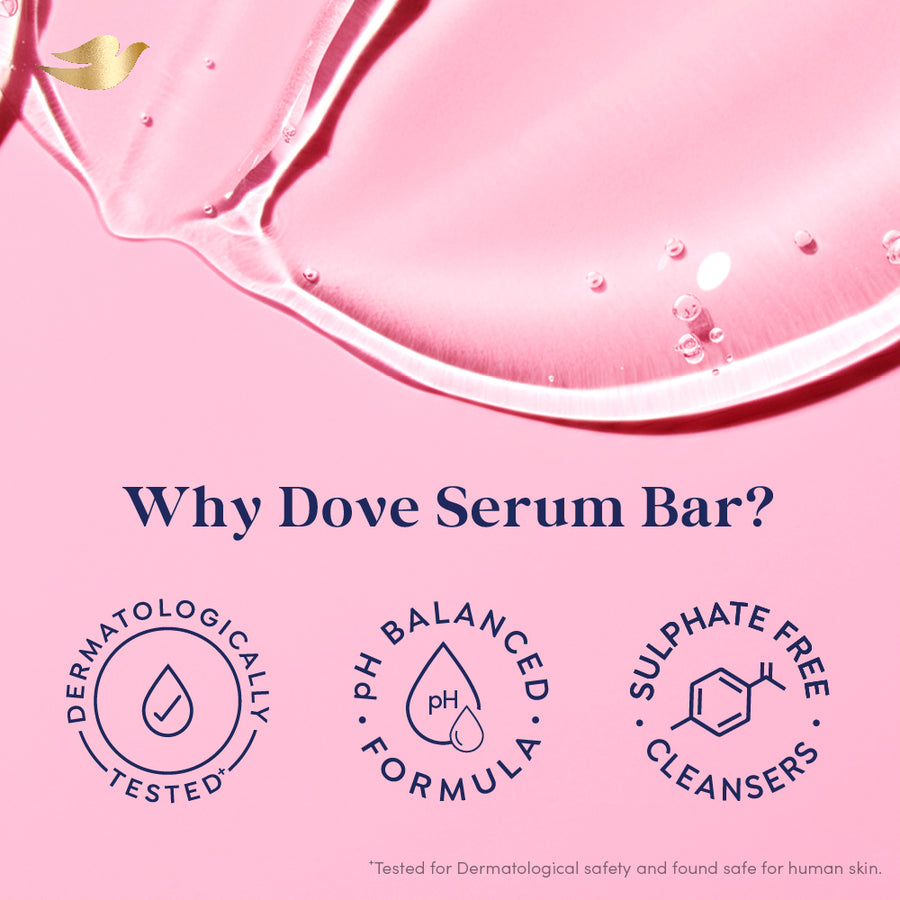 Dove Serum Bar with Radiance Serum | 375g (125g x 3)