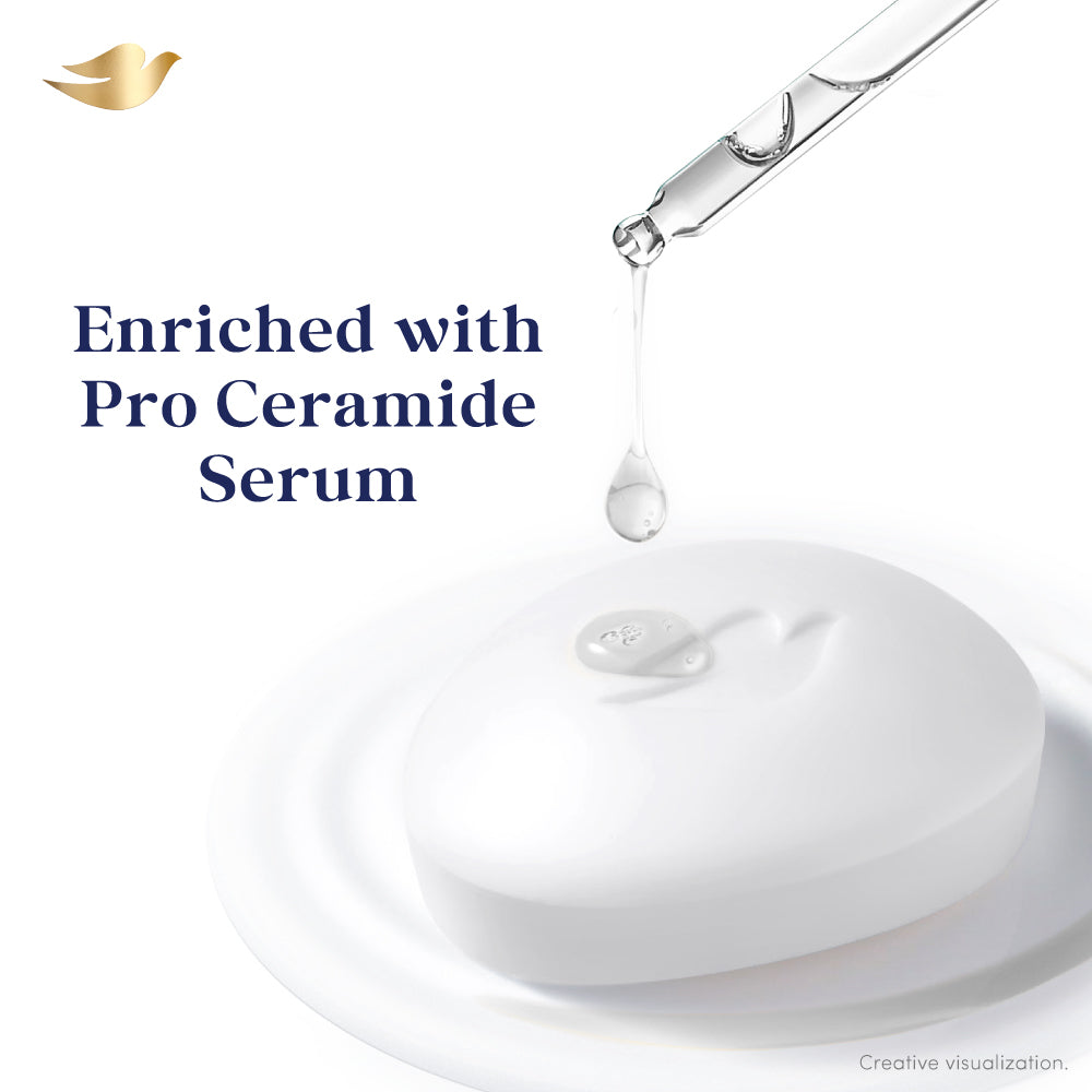 Dove Serum Bar with Pro-Ceramide Serum | 375g (125g x 3)