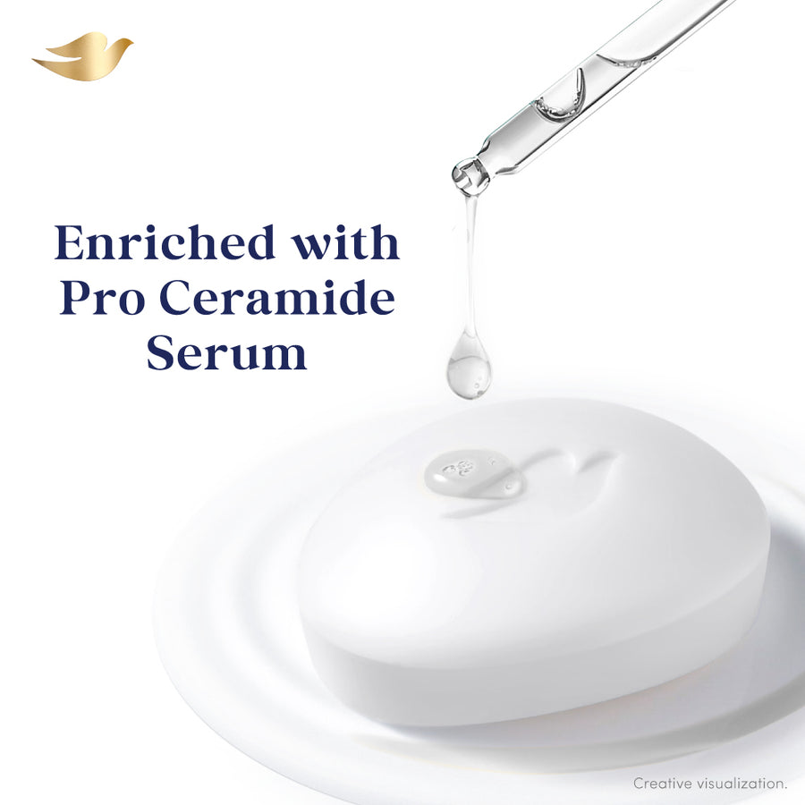 Dove Serum Bar with Pro-Ceramide Serum | 375g (125g x 3)