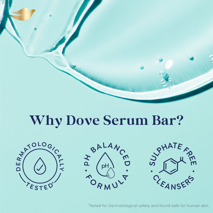 Dove Serum Bar with Pro-Ceramide Serum | 375g (125g x 3)