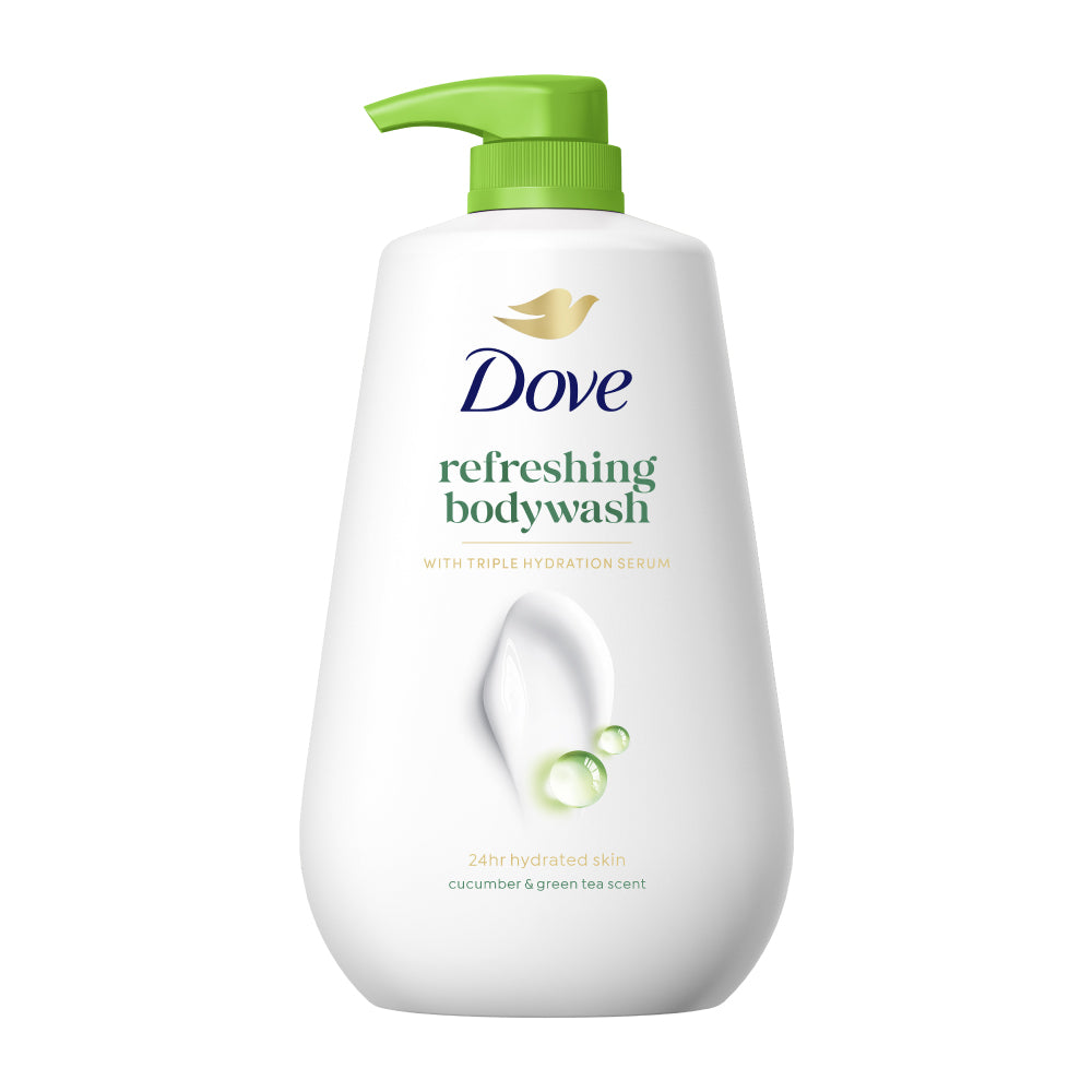 Dove Refreshing Body Wash with Cucumber and Green Tea Scent