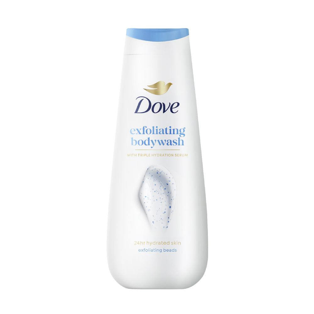 Dove Exfoliating Body Wash with Triple Hydration Serum