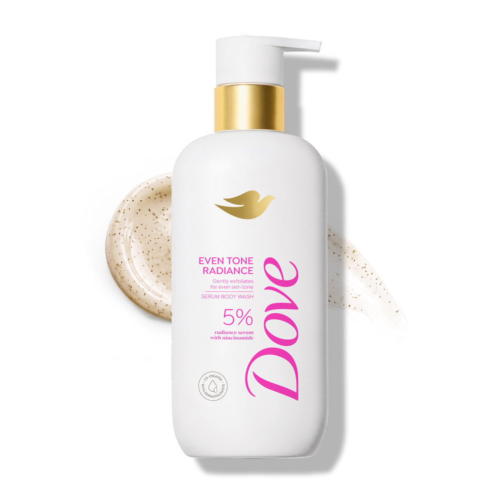 Dove Even Tone Bodywash with 5% Radiance Serum with Niacinamide