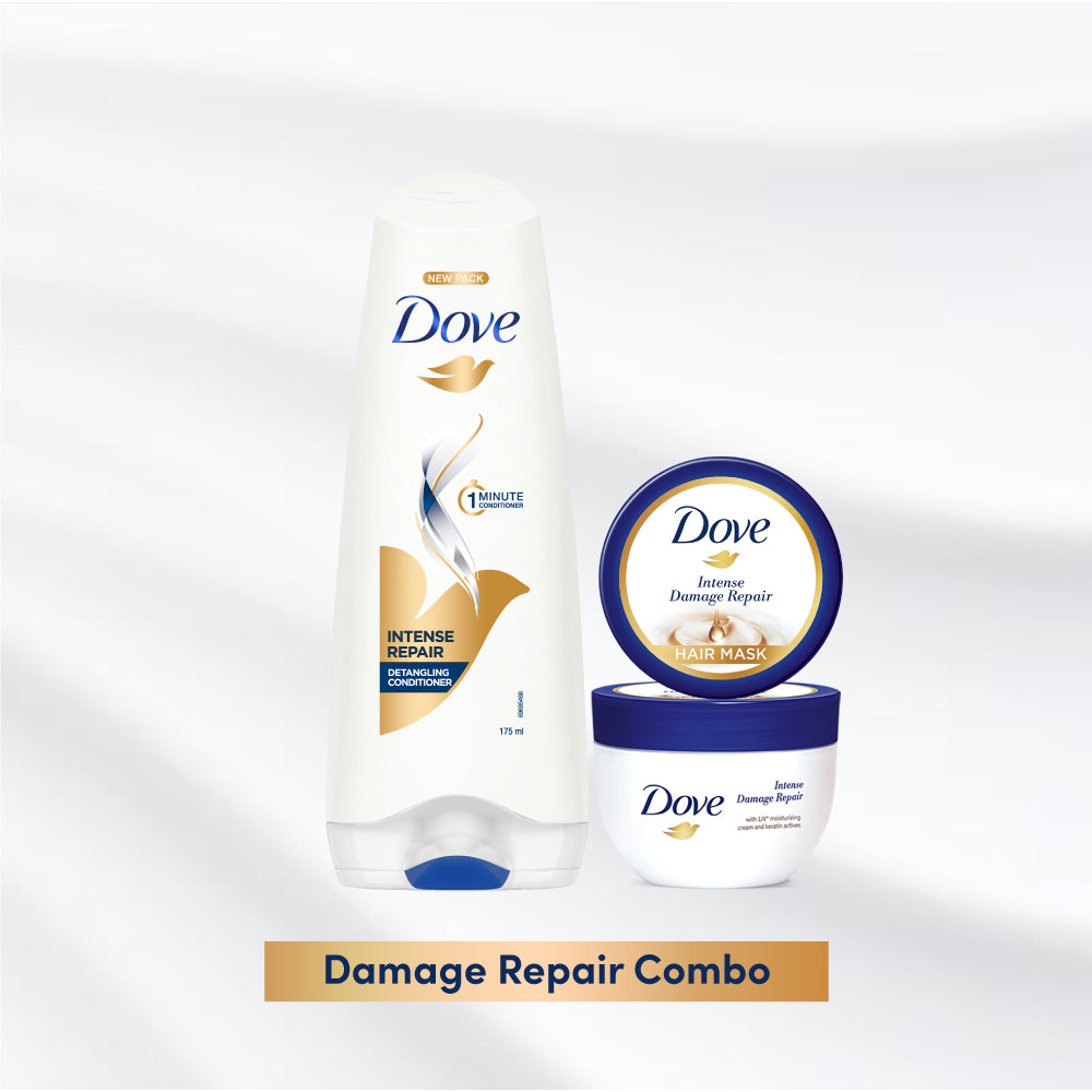Intense Repair Conditioner 175ml & Hair Mask 300ml (Combo Pack)