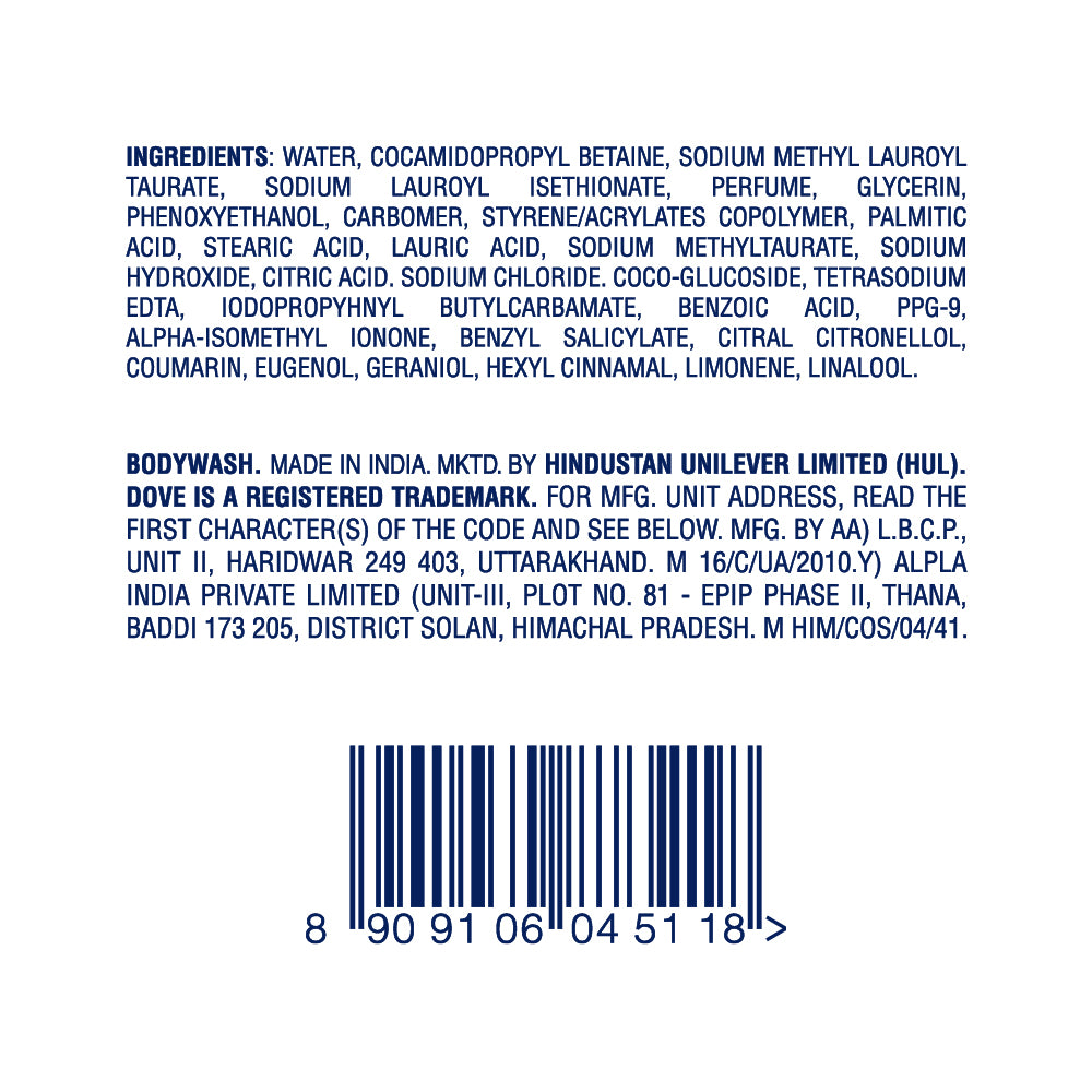 Dove Deeply Nourishing Body Wash