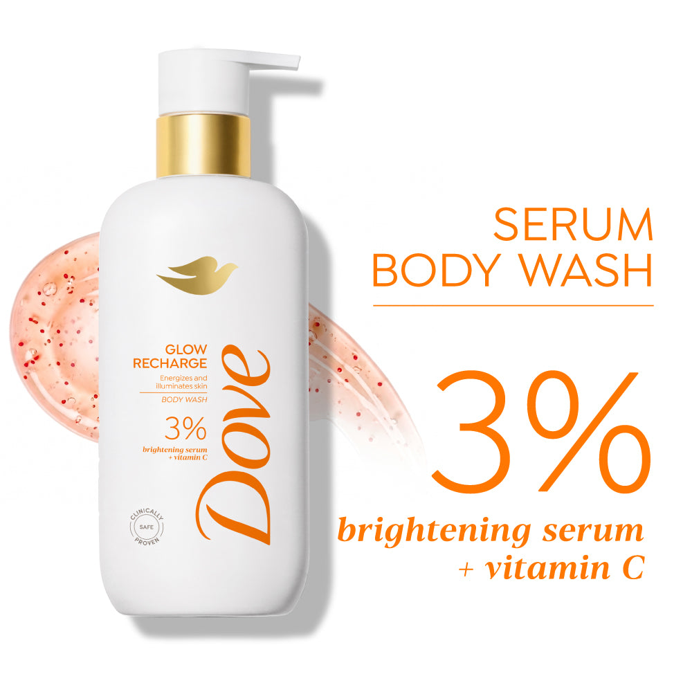 Dove Glow Recharge Serum Body Wash 300ml