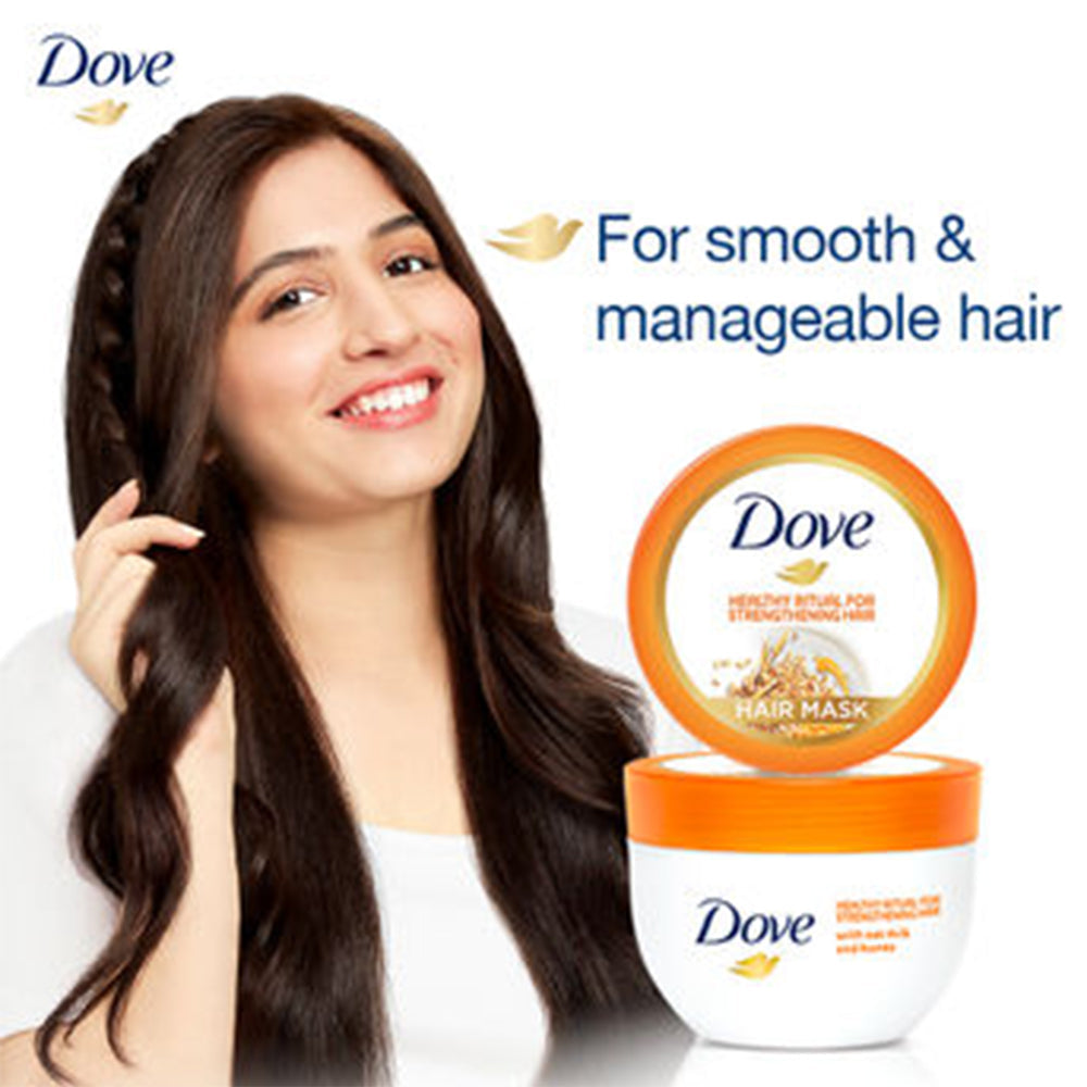 Dove Healthy Ritual for Strengthening Hair Shampoo 650ml & Hair Mask 300ml (Combo Pack)