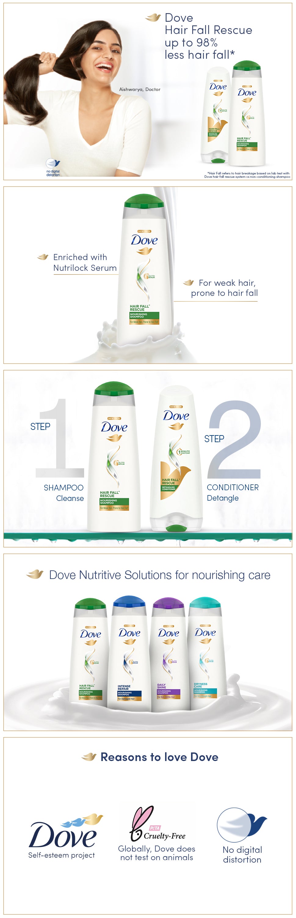 Dove Hair Fall Routine Dove Hair Fall Rescue Shampoo