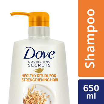 Dove Healthy Ritual for Strengthening Hair Shampoo 650ml & Conditioner 175ml (Combo Pack)