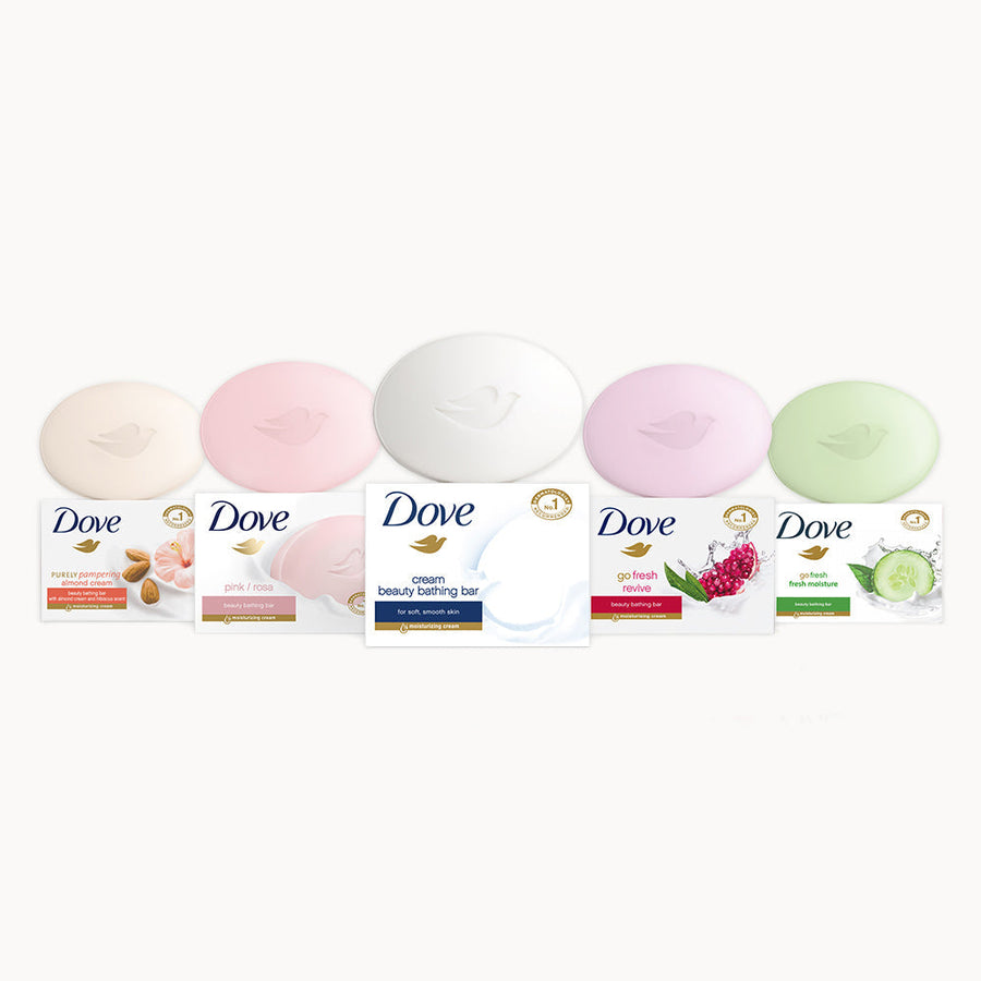 Dove Cream Beauty Bathing Bar 100g - Pack of 8